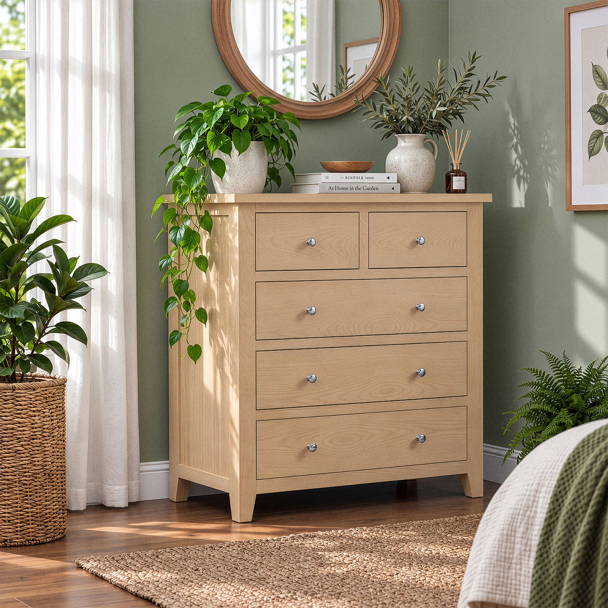 Tavistock 2 over 3 Drawer Chest