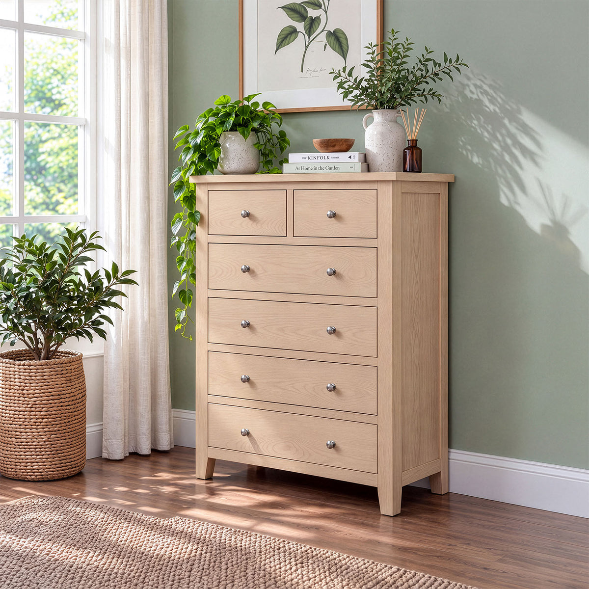 Tavistock 2 over 4 Drawer Chest