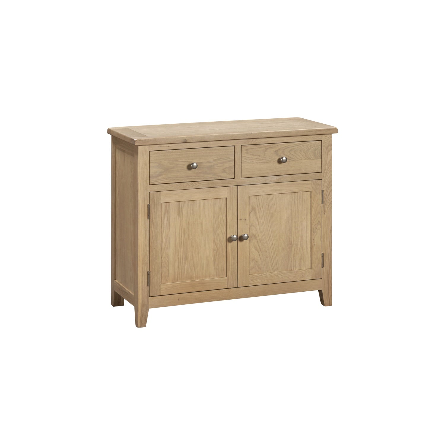 Tetbury 2 Door 2 Drawer Sideboard in Natural Oak