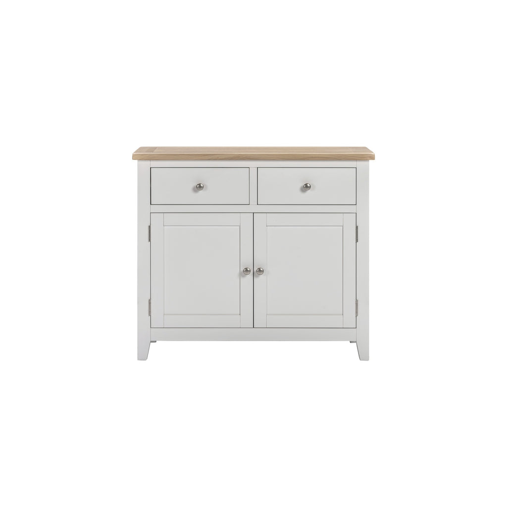 Tetbury 2 Door 2 Drawer Sideboard in Painted / Oak