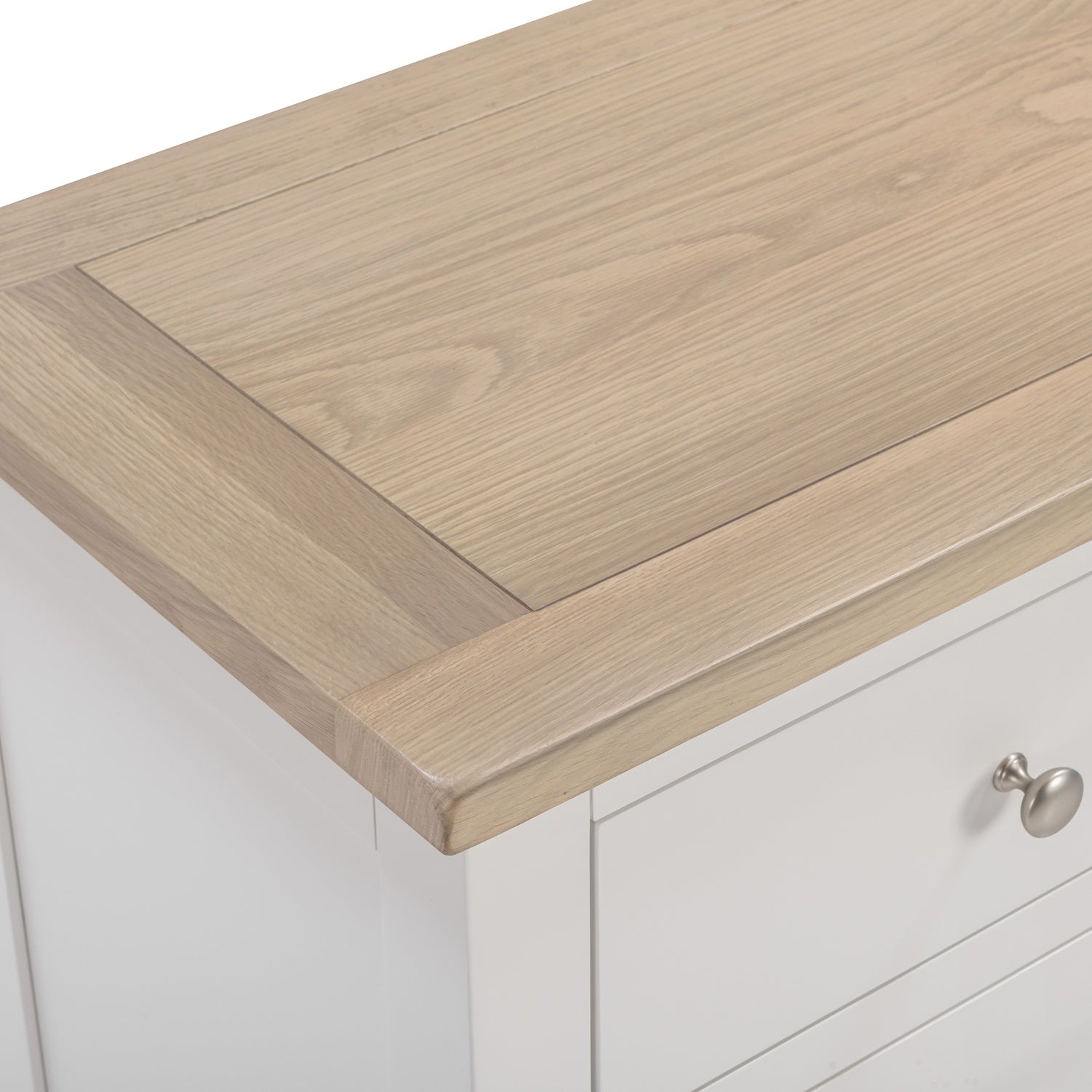 Tetbury 2 Door 2 Drawer Sideboard in Painted / Oak