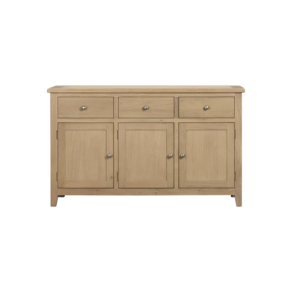 Tetbury 3 Door 3 Drawer Sideboard in Natural Oak