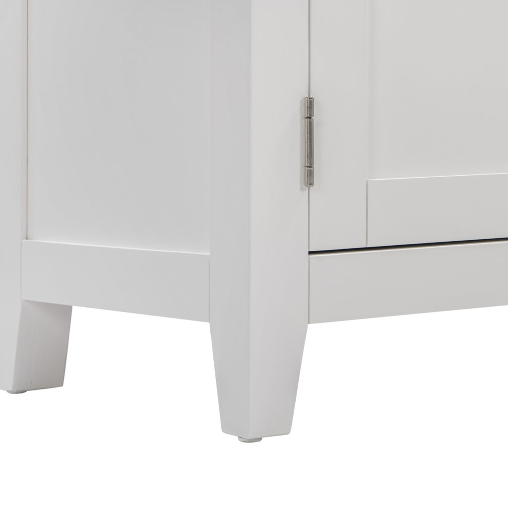 Tetbury 3 Door 3 Drawer Sideboard in Painted / Oak