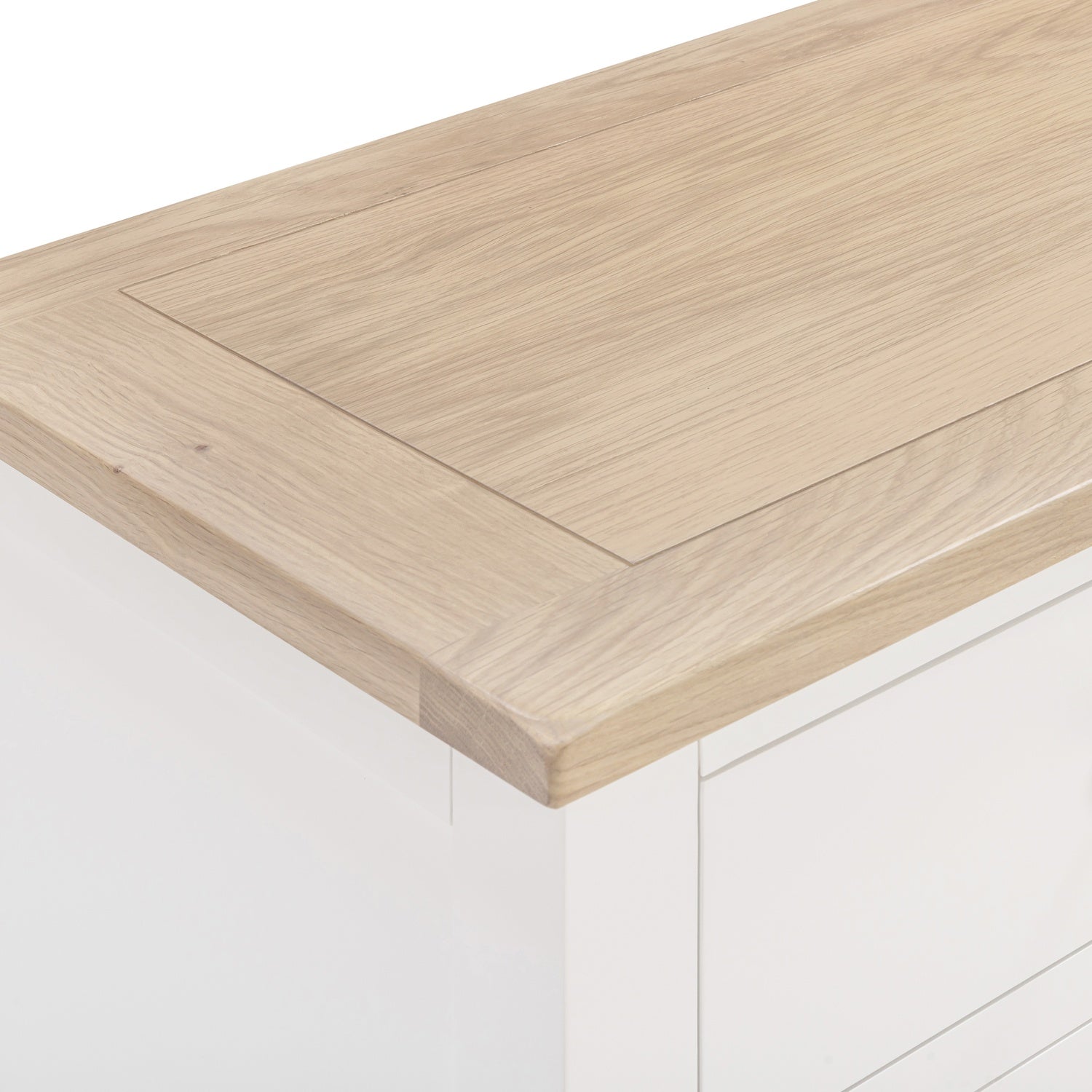 Tetbury 3 Door 3 Drawer Sideboard in Painted / Oak