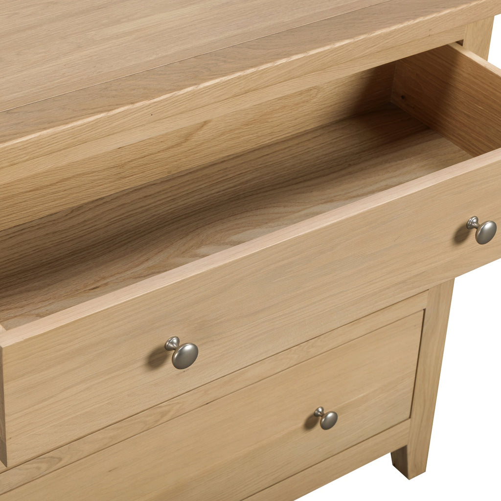 Tetbury 3 Drawer Chest in Natural Oak