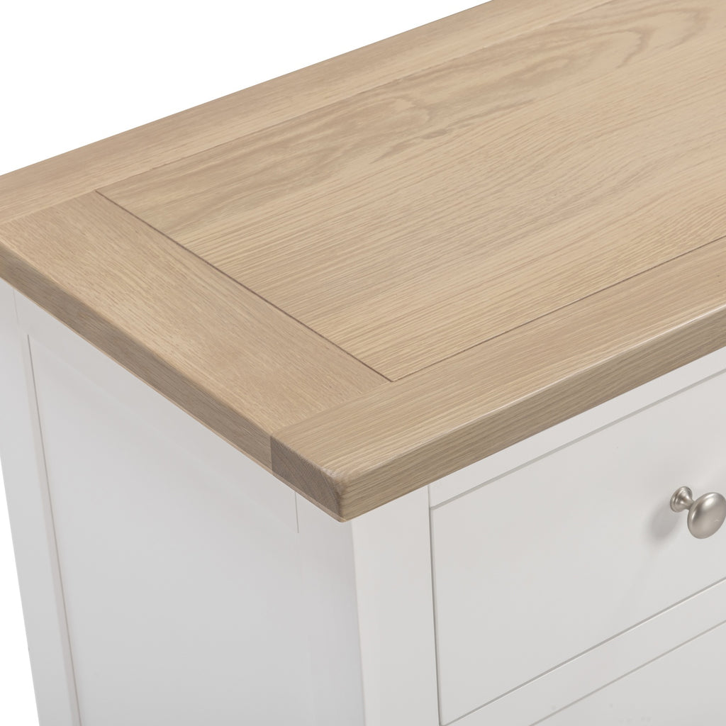 Tetbury 3 Drawer Chest in Painted / Oak