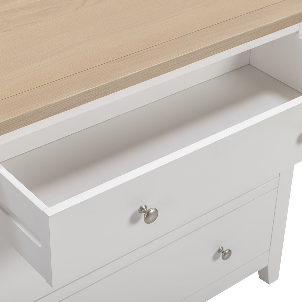 Tetbury 3 Drawer Chest in Painted / Oak