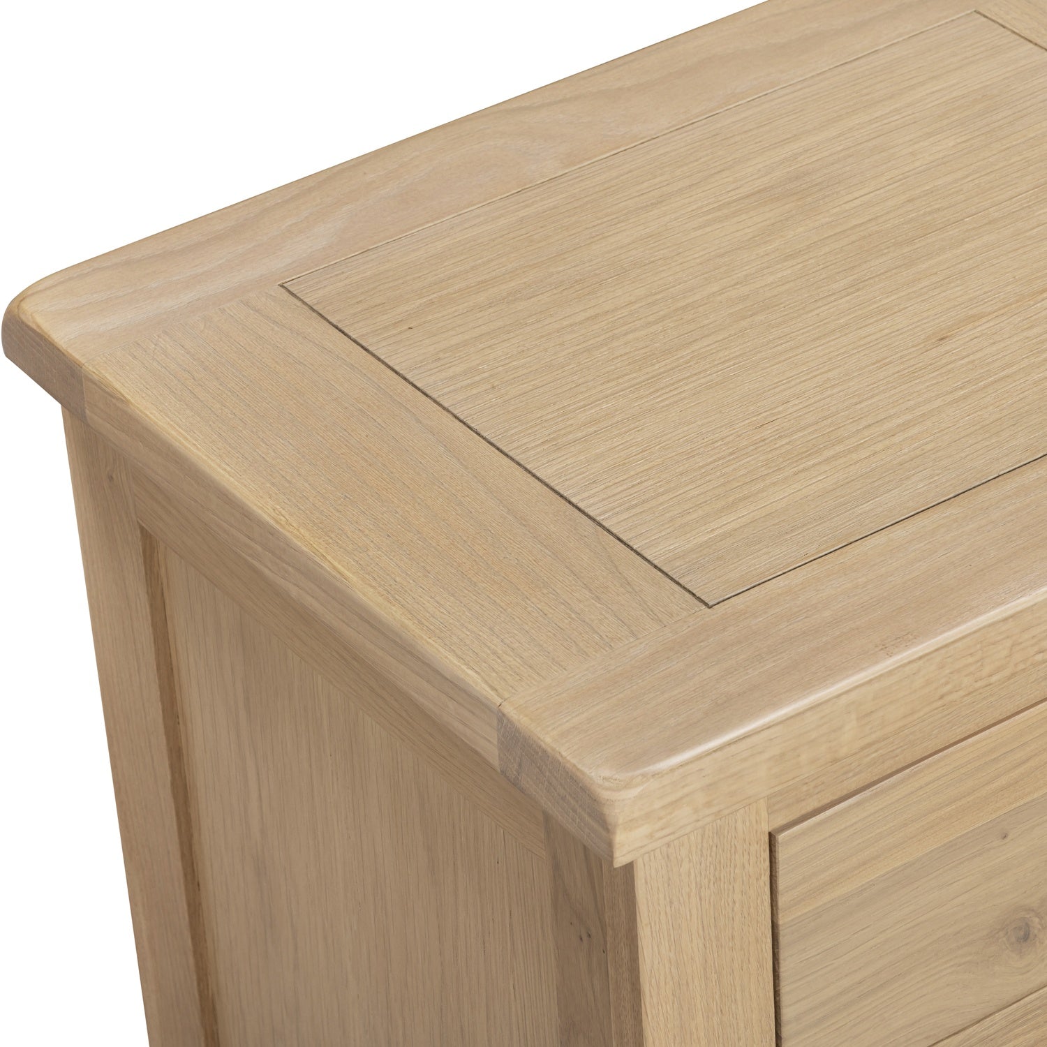 Tetbury Bedside 3 Drawers in Natural Oak
