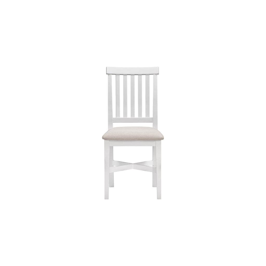 Tetbury Dining Chair With Fabric Seat in Painted / Oak