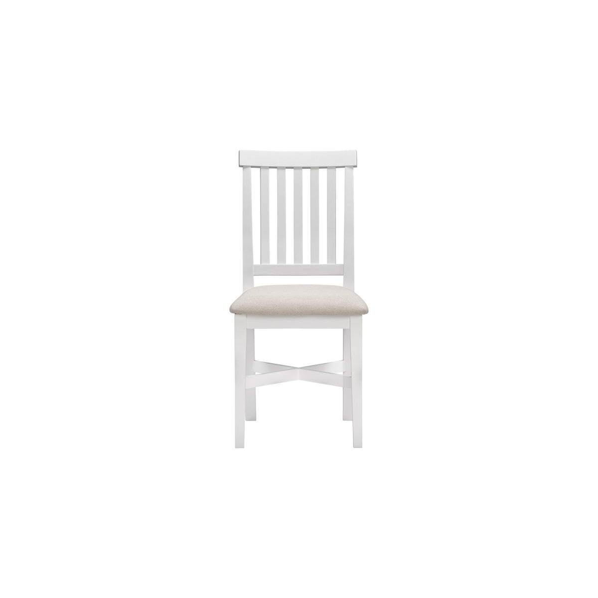 Tetbury Dining Chair With Fabric Seat in Painted / Oak