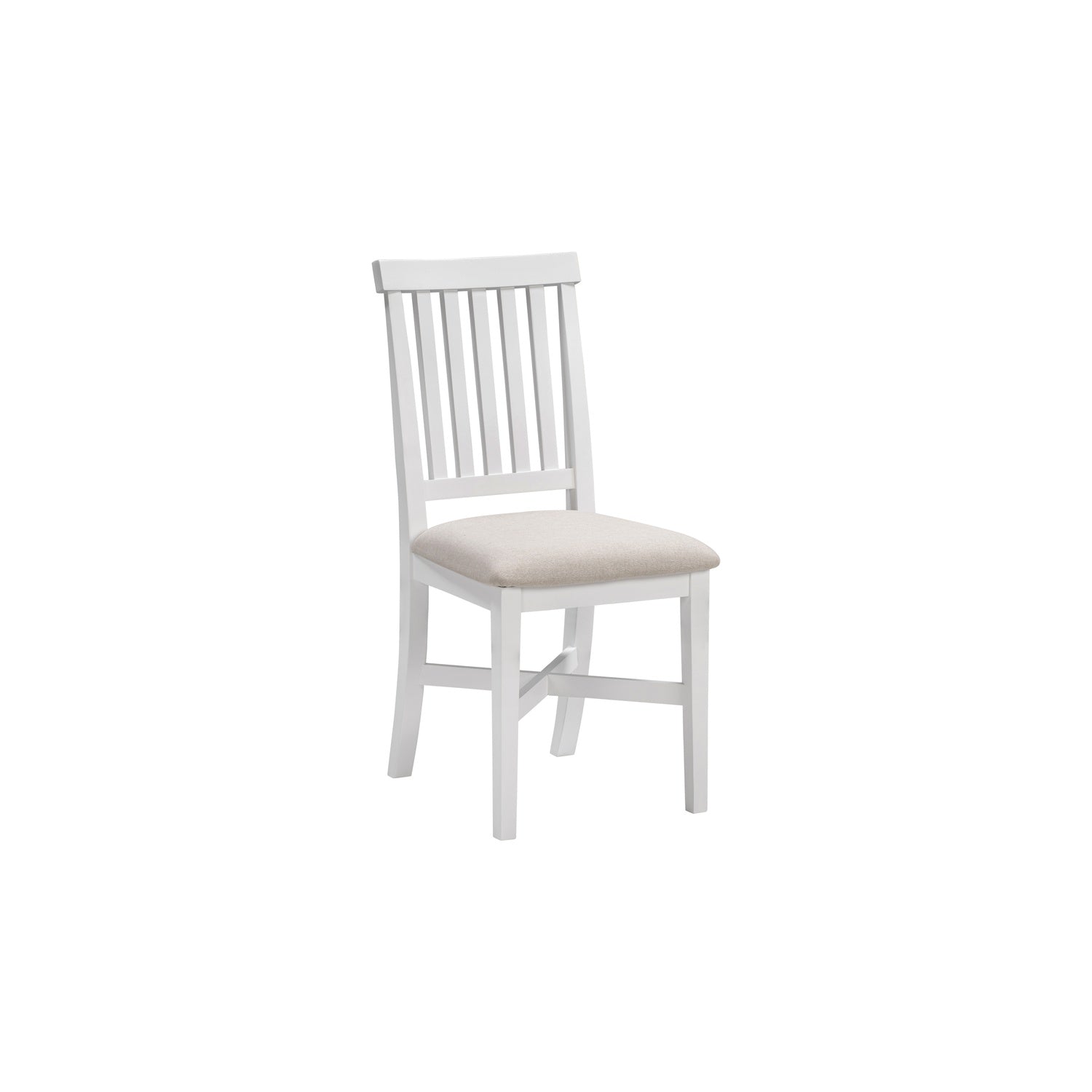 Tetbury Dining Chair With Fabric Seat in Painted / Oak