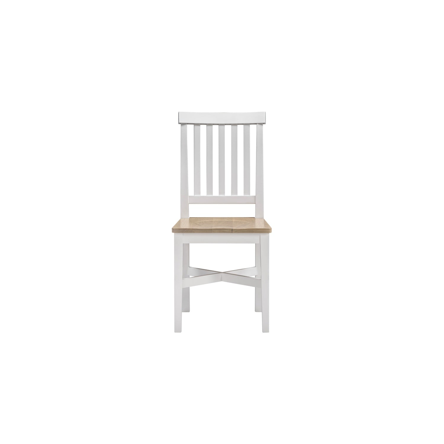 Tetbury Dining Chair With Wooden Seat in Painted / Oak