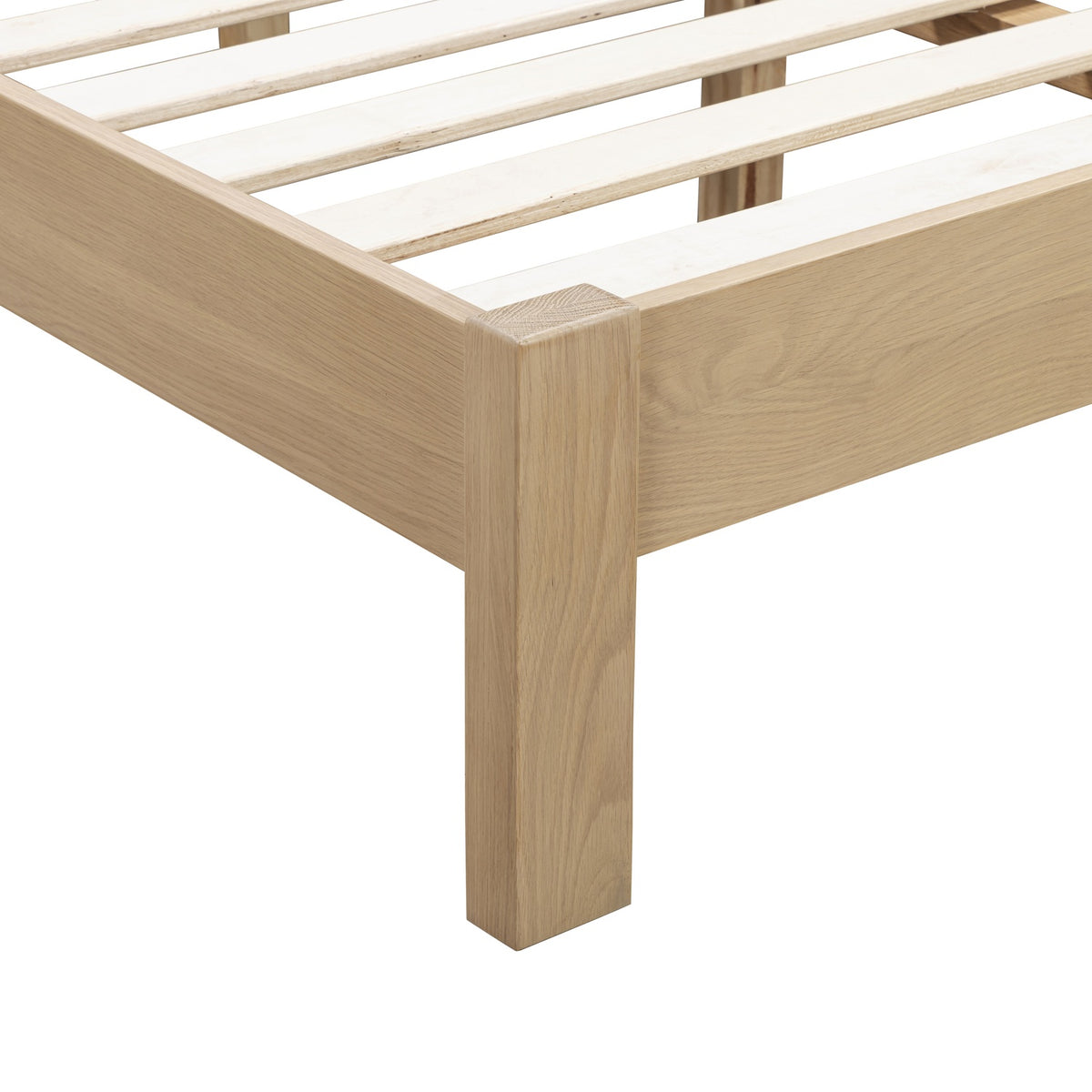 Tetbury Double Bed in Natural Oak