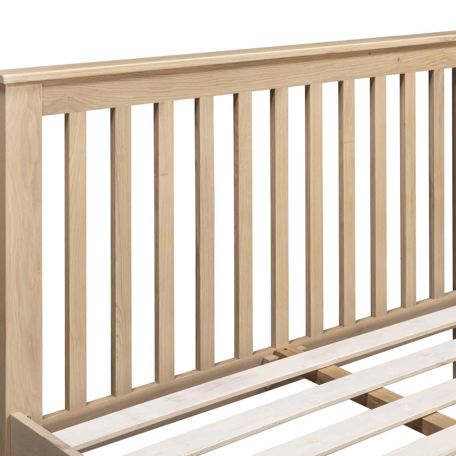 Tetbury Double Bed in Natural Oak
