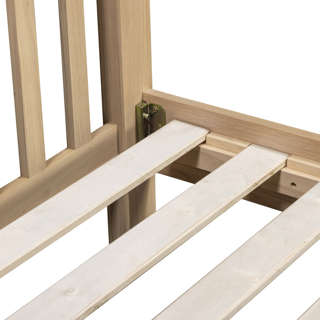 Tetbury Double Bed in Natural Oak