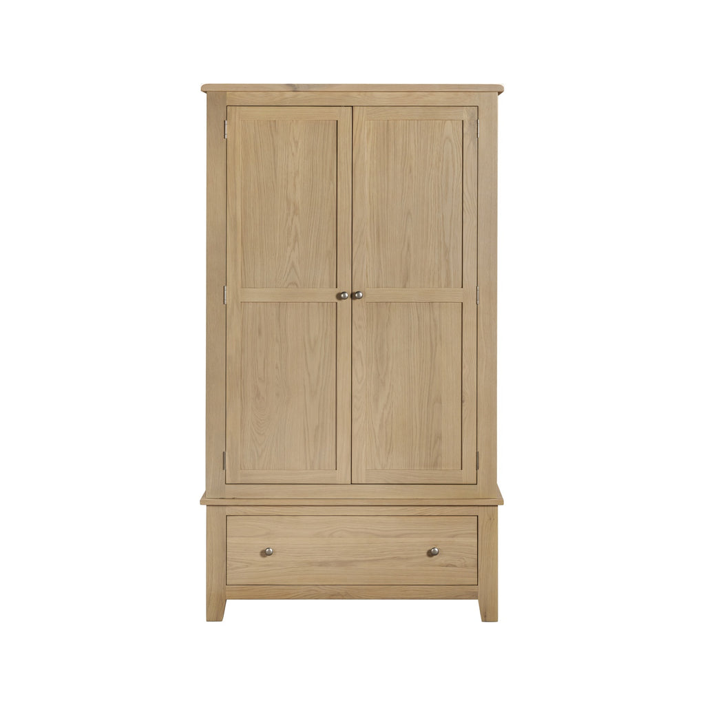 Tetbury Double Wardrobe in Natural Oak
