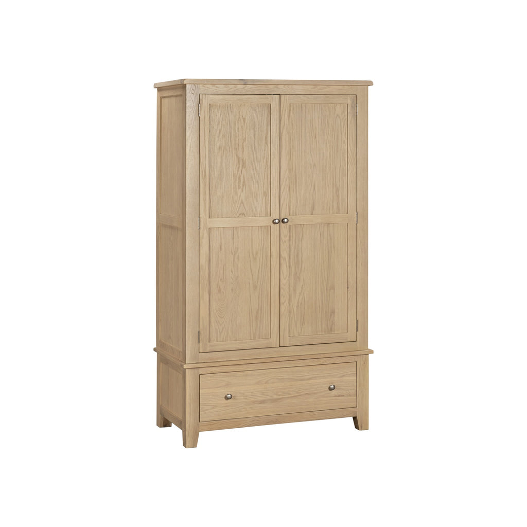 Tetbury Double Wardrobe in Natural Oak