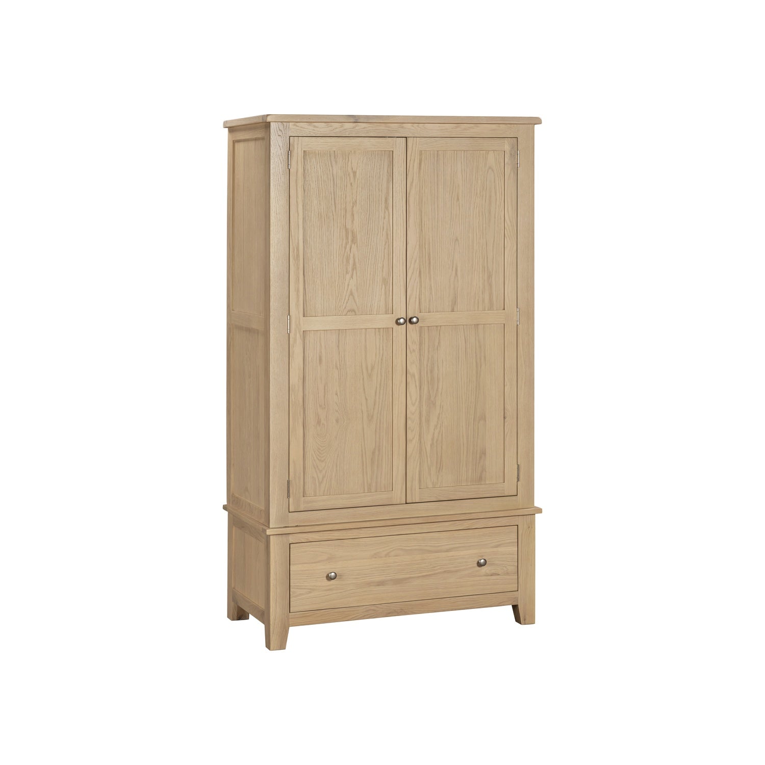 Tetbury Double Wardrobe in Natural Oak