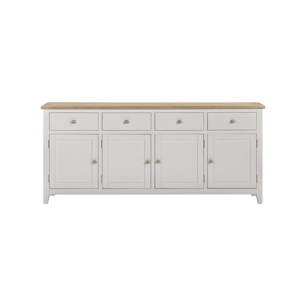 Tetbury Extra Large Sideboard in Painted / Oak