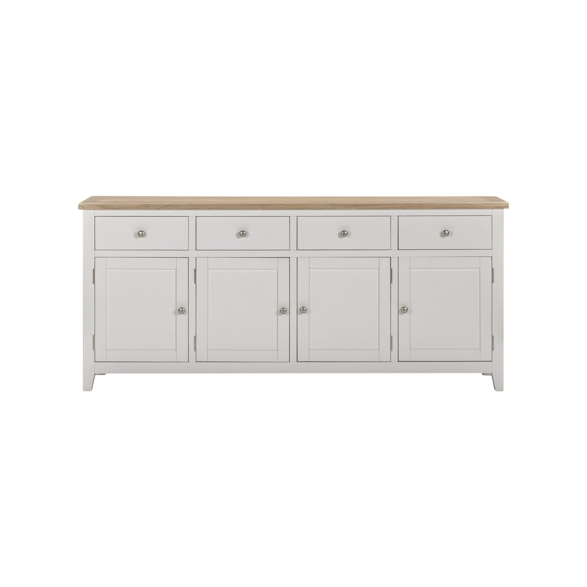 Tetbury Extra Large Sideboard in Painted / Oak