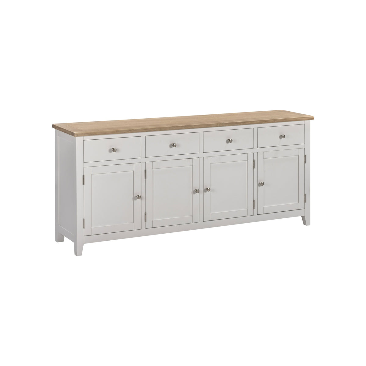 Tetbury Extra Large Sideboard in Painted / Oak