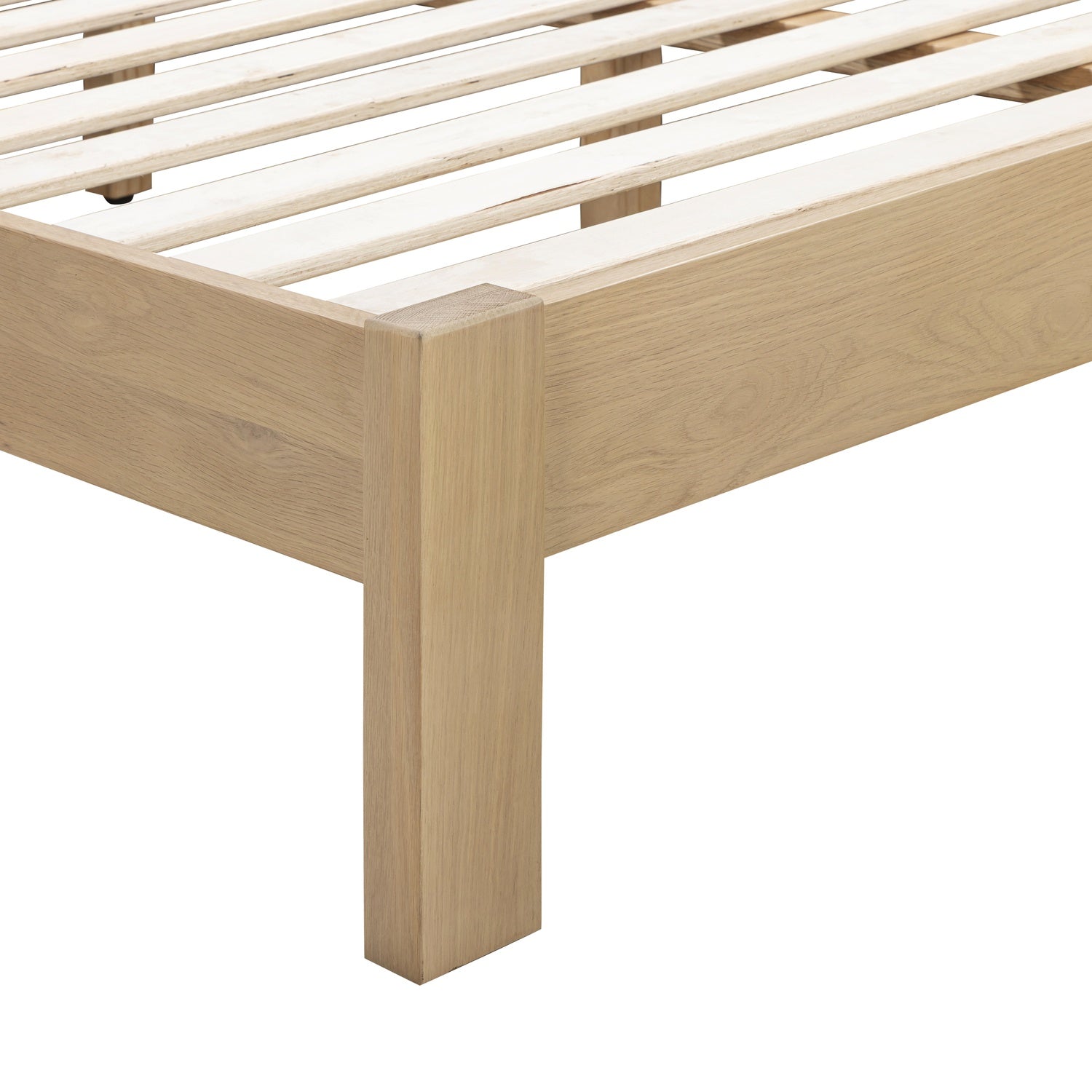 Tetbury King Size Bed in Natural Oak