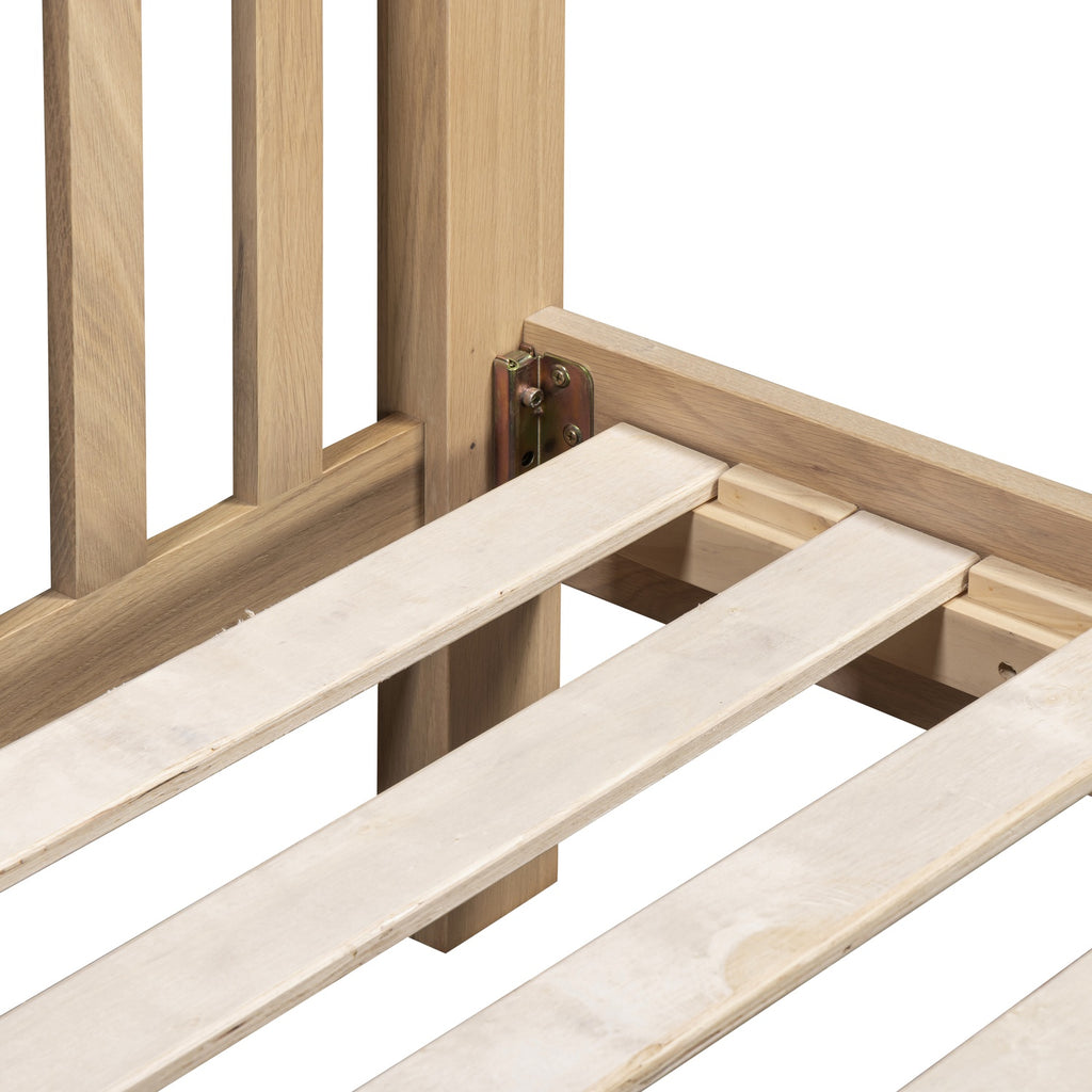 Tetbury King Size Bed in Natural Oak