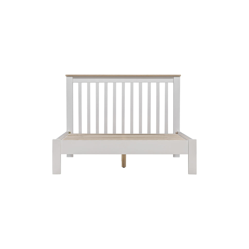 Tetbury King Size Bed in Painted / Oak