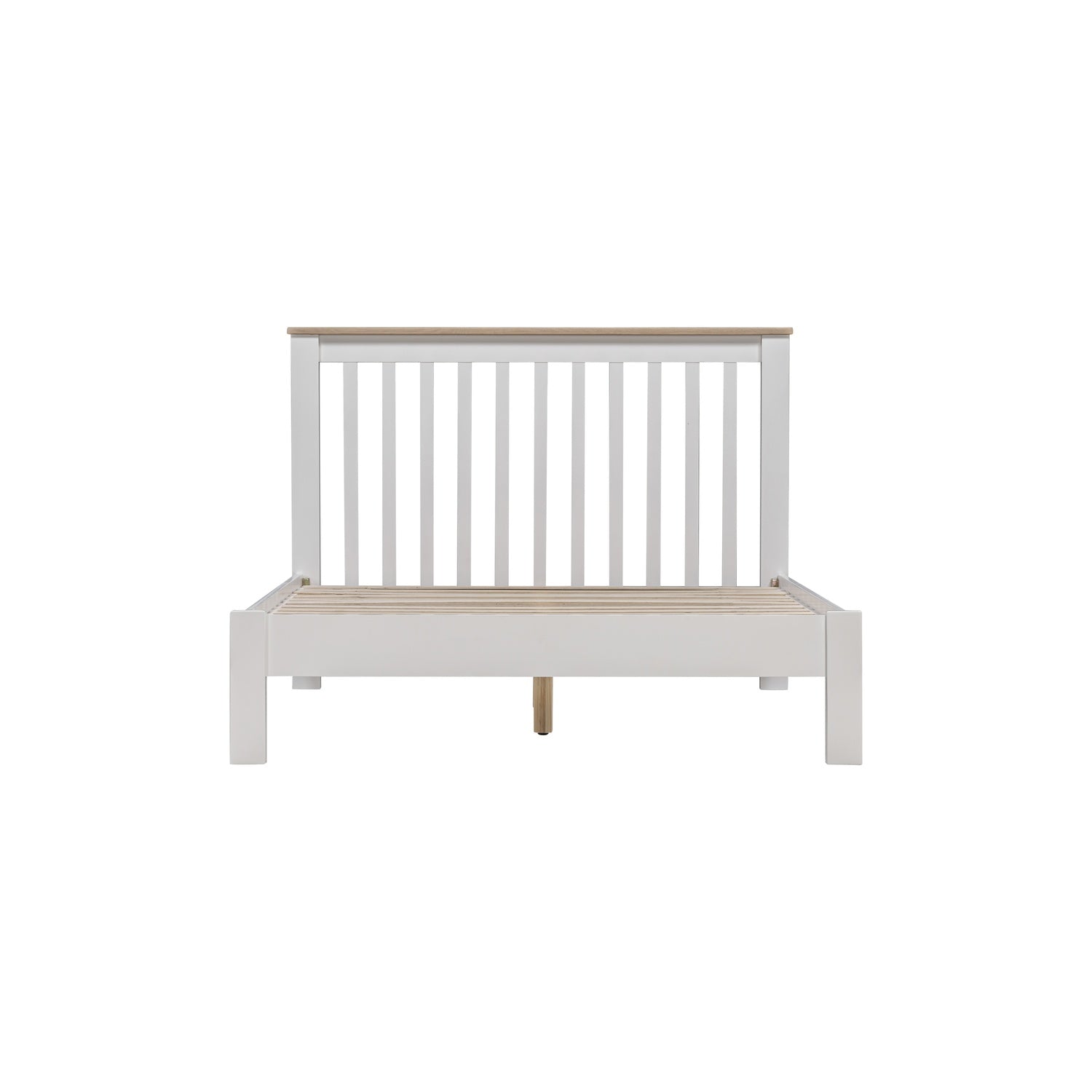 Tetbury King Size Bed in Painted / Oak
