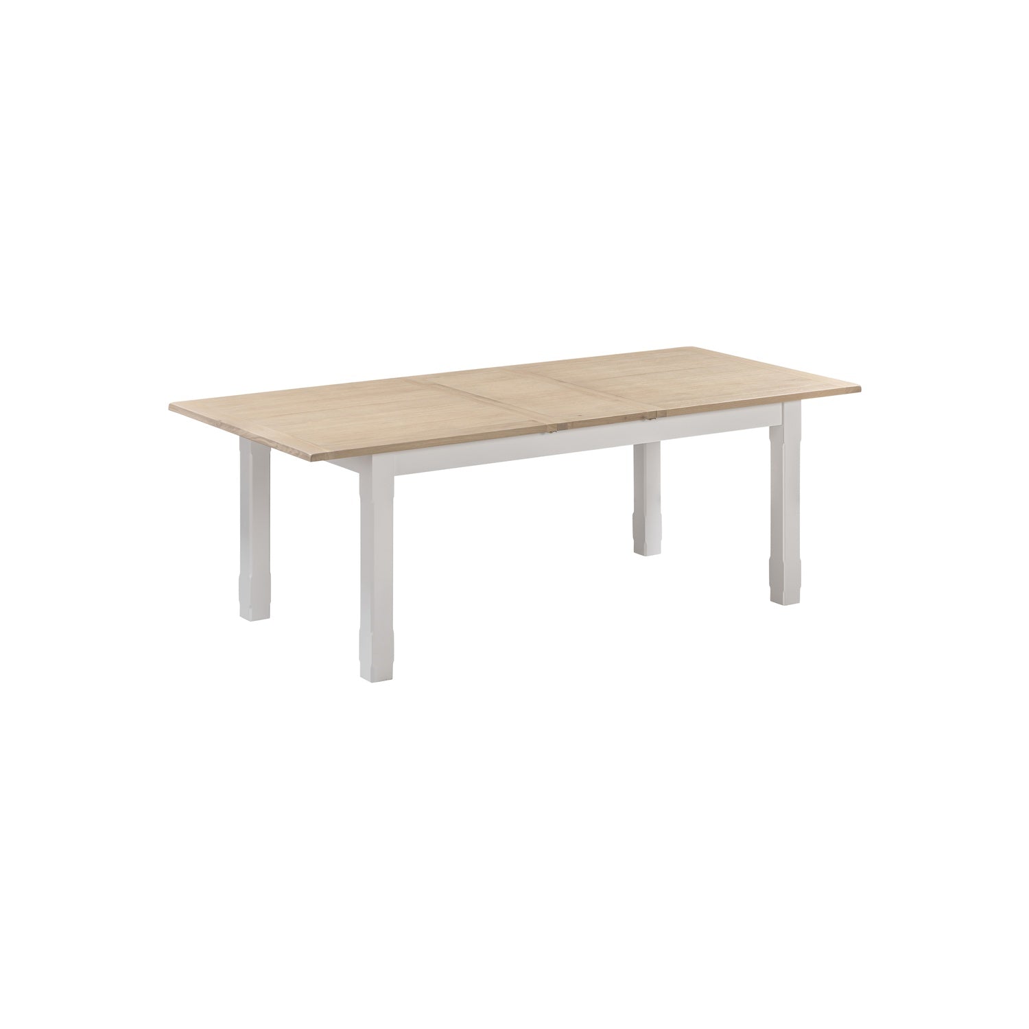 Tetbury Medium Extending Dining Table in Painted / Oak