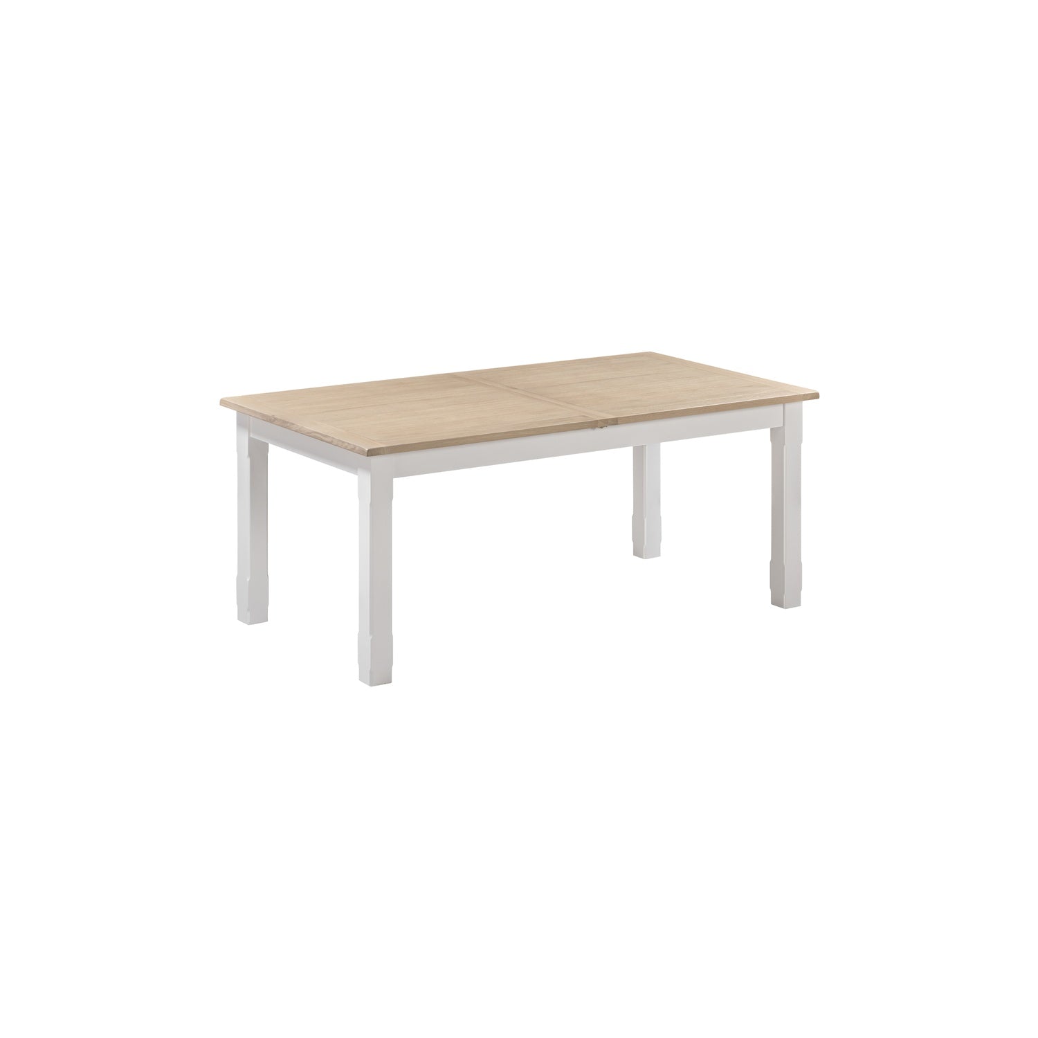 Tetbury Medium Extending Dining Table in Painted / Oak