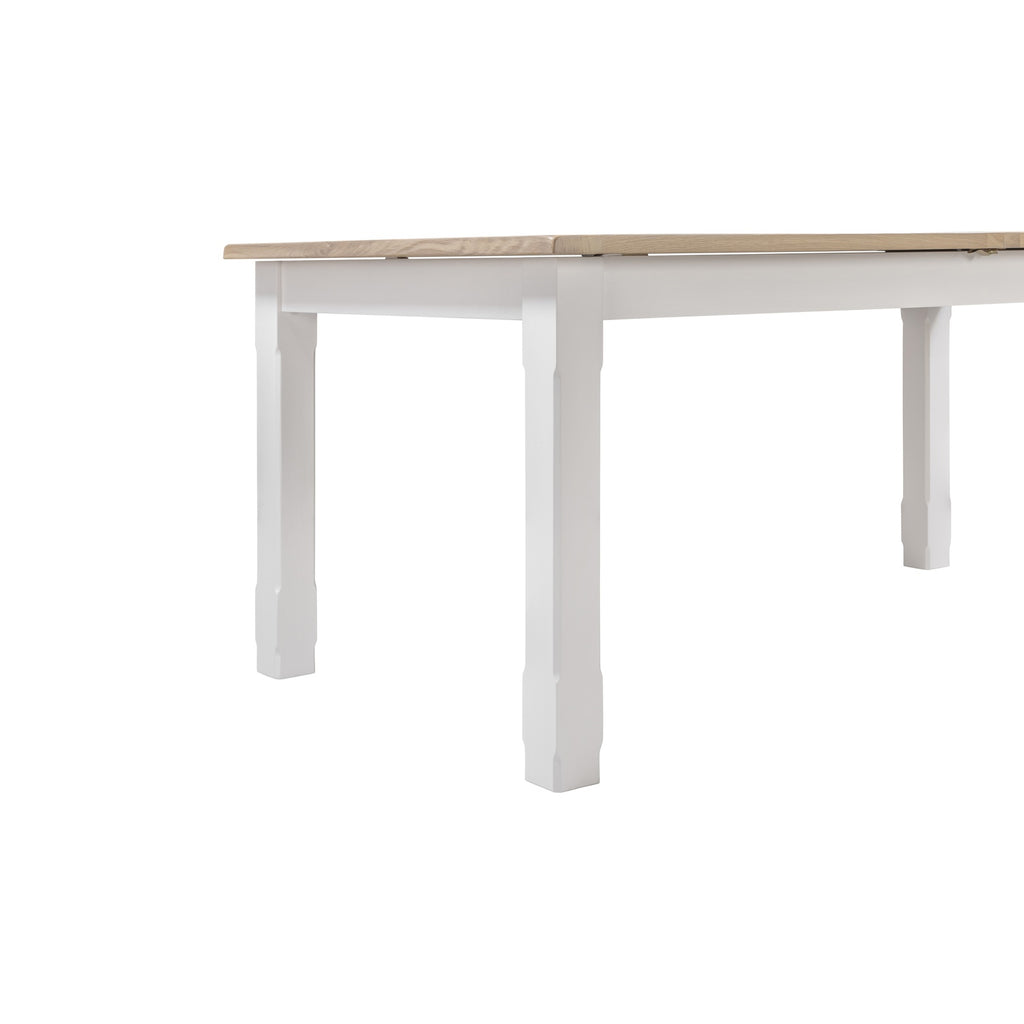 Tetbury Medium Extending Dining Table in Painted / Oak