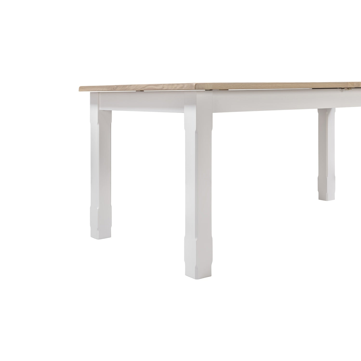Tetbury Medium Extending Dining Table in Painted / Oak