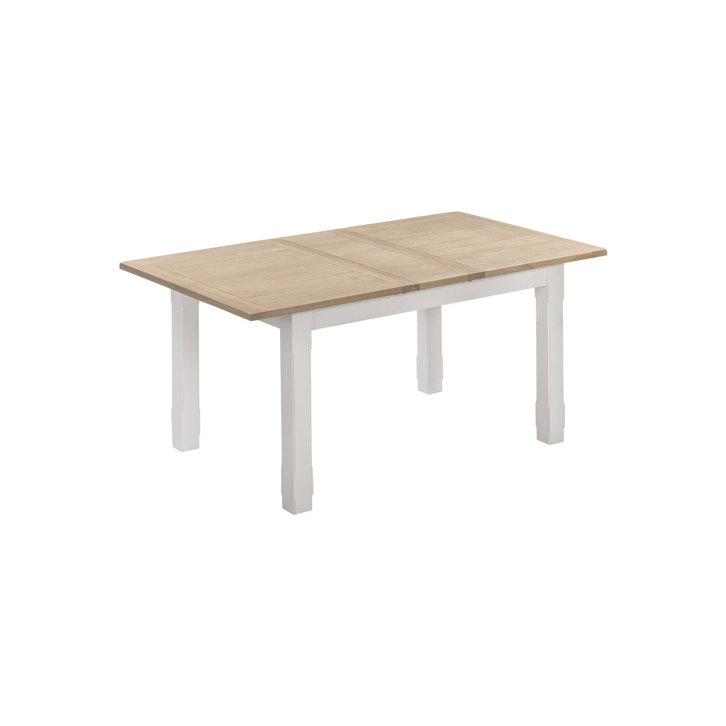 Tetbury Small Extending Dining Table in Painted / Oak