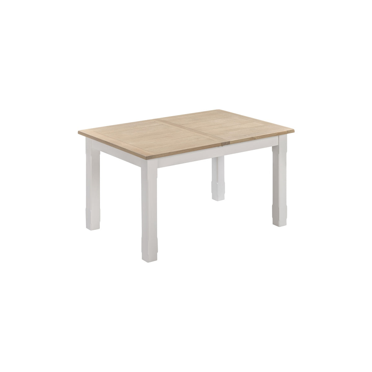 Tetbury Small Extending Dining Table in Painted / Oak