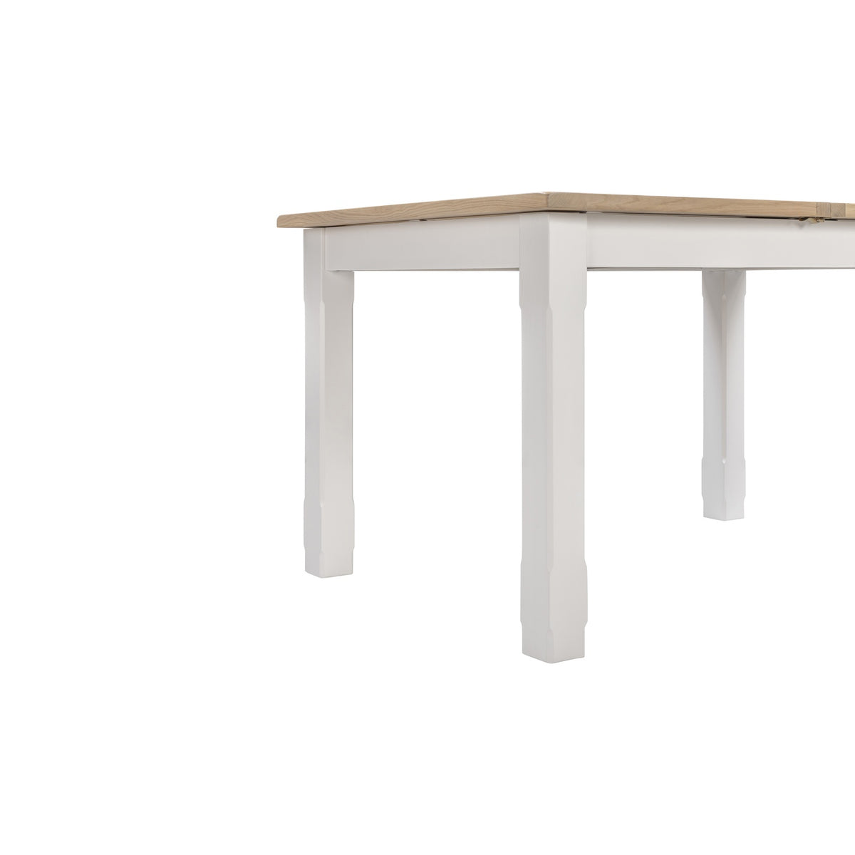 Tetbury Small Extending Dining Table in Painted / Oak