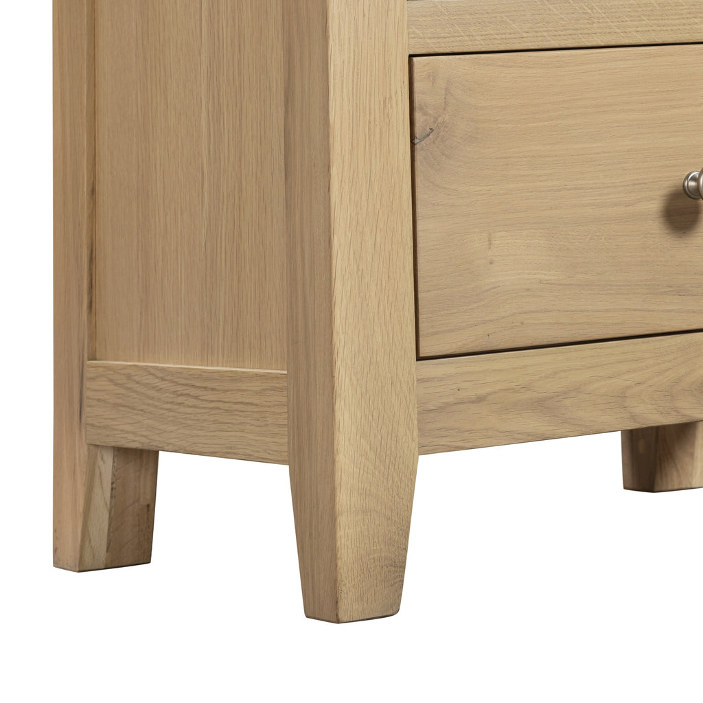 Tetbury Tallboy in Natural Oak
