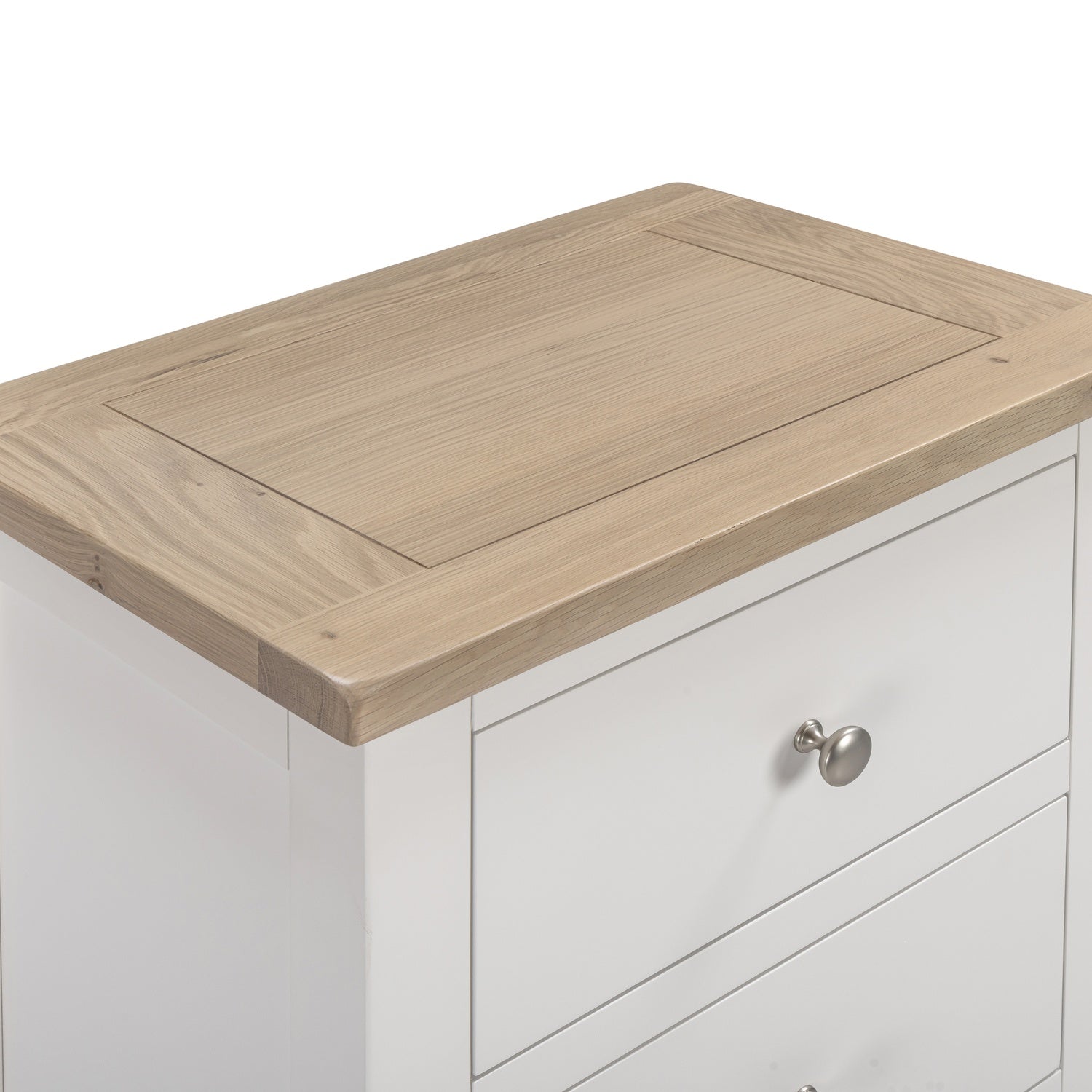 Tetbury Tallboy in Painted / Oak