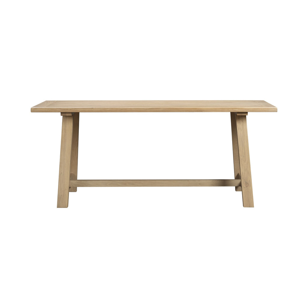Tetbury Trestle Dining Table in Natural Oak