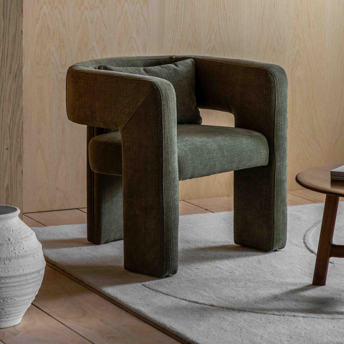 Arezzo Armchair Chair Green