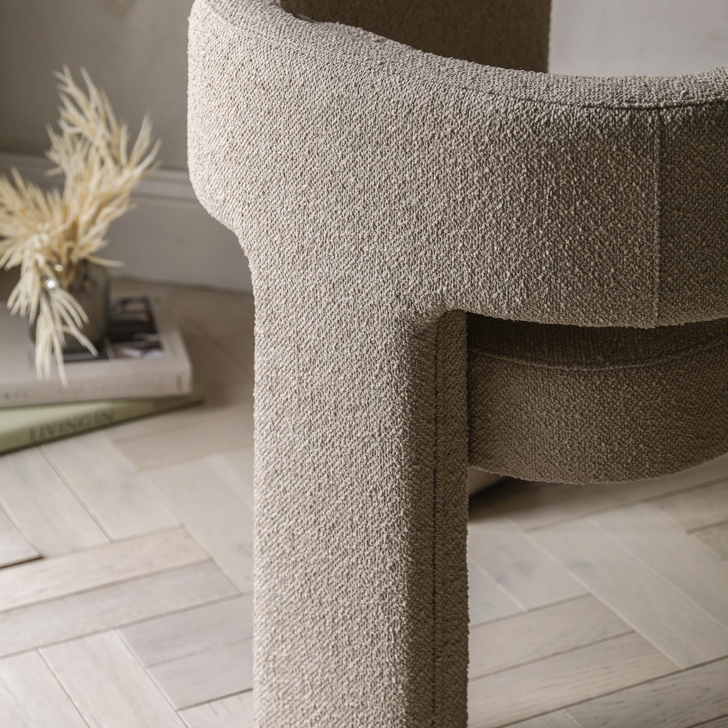 Arezzo Armchair Taupe