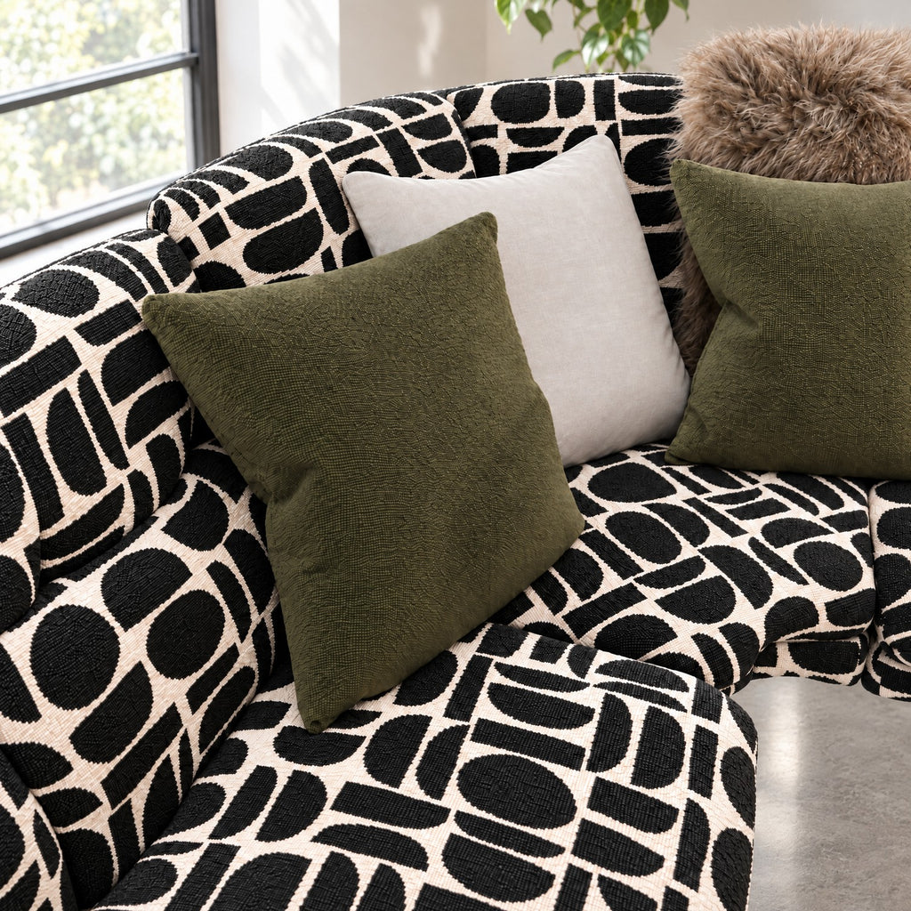 Sloane Corner Bench Black