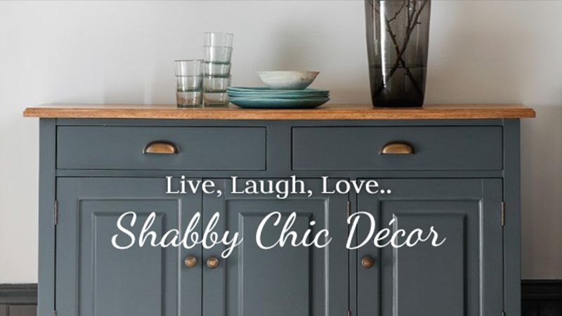 Live, laugh, love shabby chic décor 