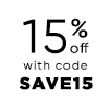 SAVE15
