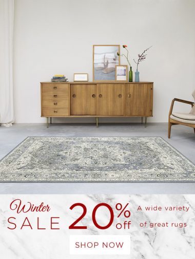 Beautiful Rugs in our Winter Sale