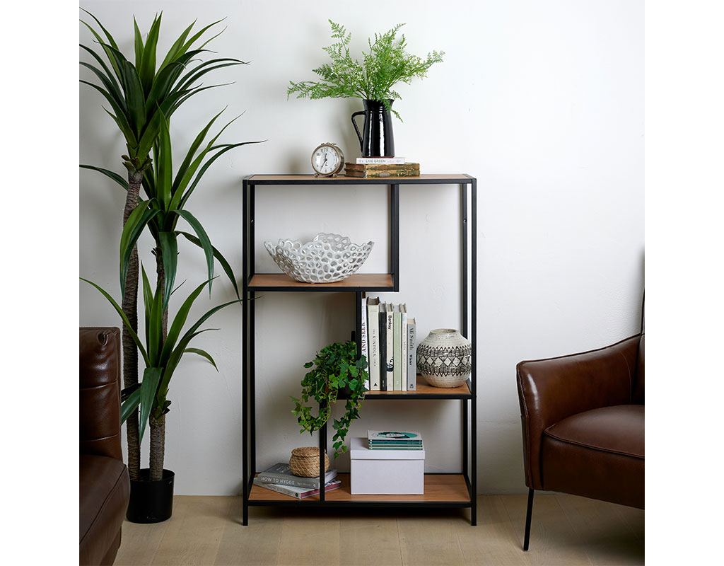 Industrial Light Medium Bookcase