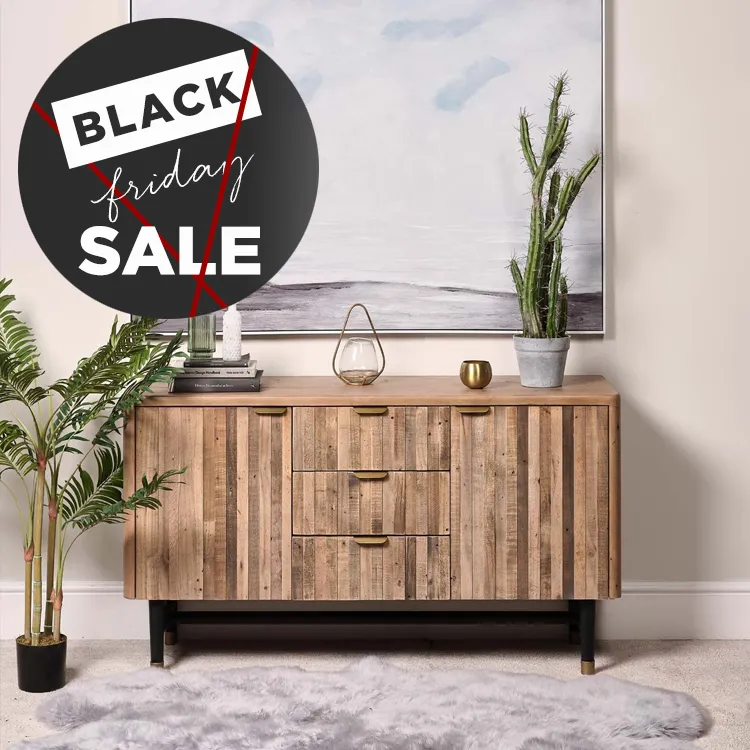 Black Friday has landed and it’s your chance to save big on beautiful living room furniture. From statement coffee tables to stylish sideboards and elegant console tables, discover the perfect pieces to elevate your space for less.
Whether you’re refreshing your lounge or adding the finishing touches, our exclusive Black Friday offers make it easier than ever. With quick delivery available, your new furniture will be with you before you know it. Flexible finance options are also available, so you can spread the cost in a way that suits you.
 Shop now and give your living space the upgrade it deserves just in time for the festive season.