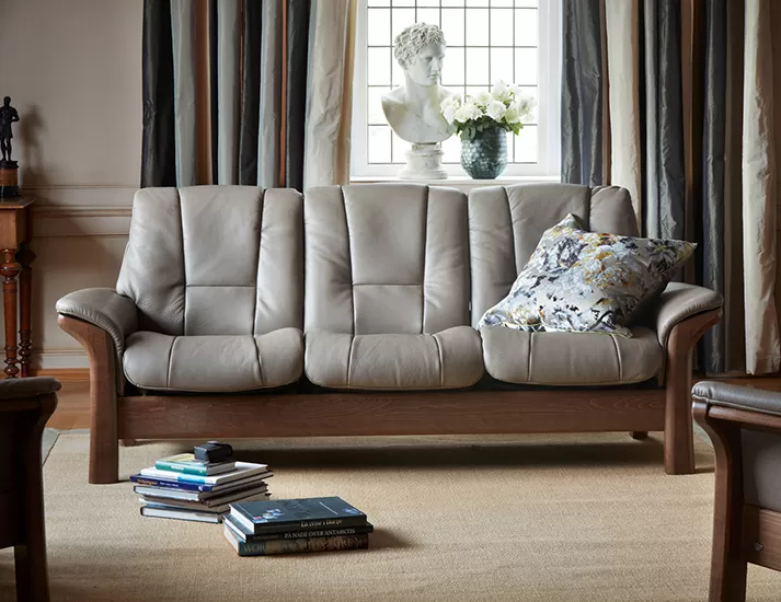 Under the surface of a Ekornes Stressless chair lies true engineering genius. They feature multifaceted sets of springs that contour your body whilst you sit back and relax. Every aspect of an Ekornes chair is purposely assembled to ensure you receive an unparalleled seating experience. The science that goes into our much loved Stressless collections will provide you with one of the most comfortable and unique chairs in the world.