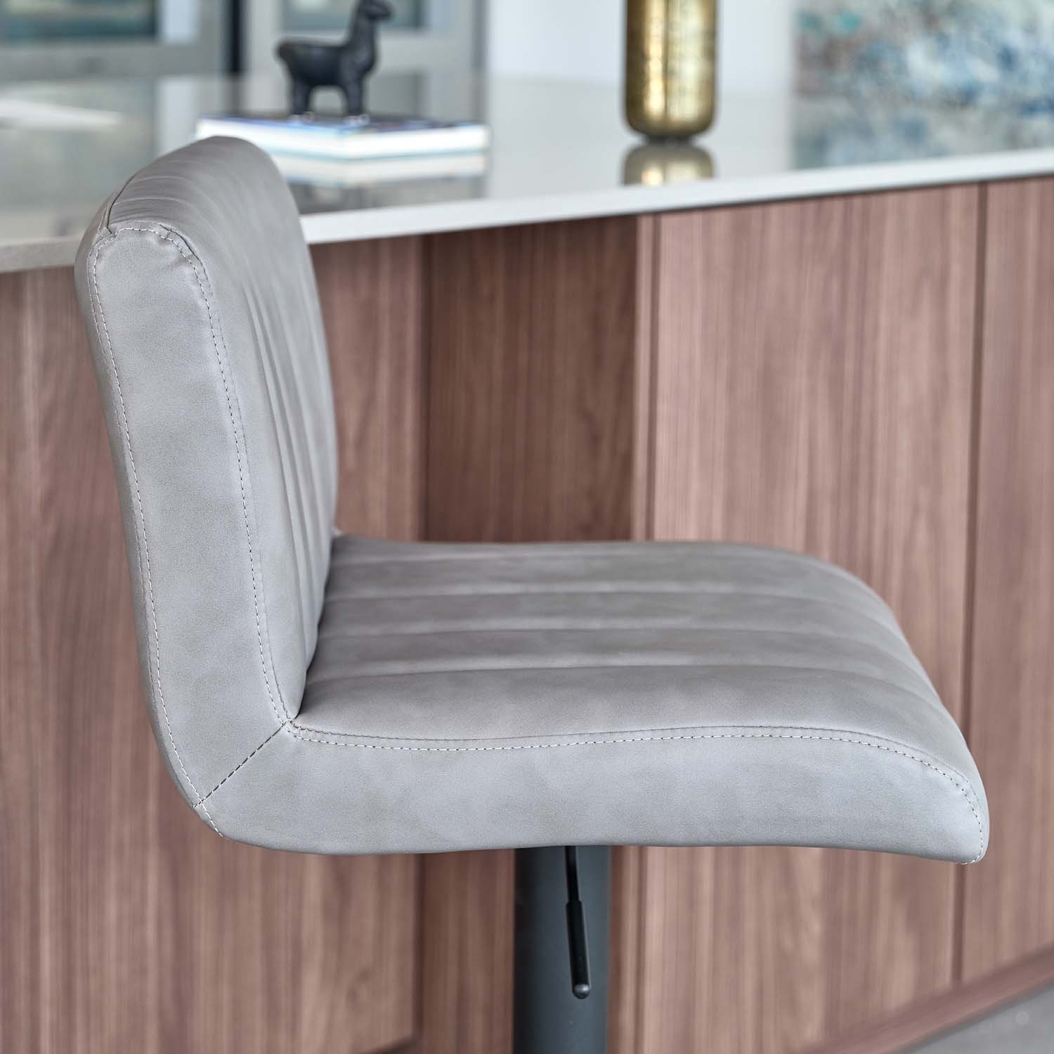 Woods Bar Stool in Grey Woods Furniture