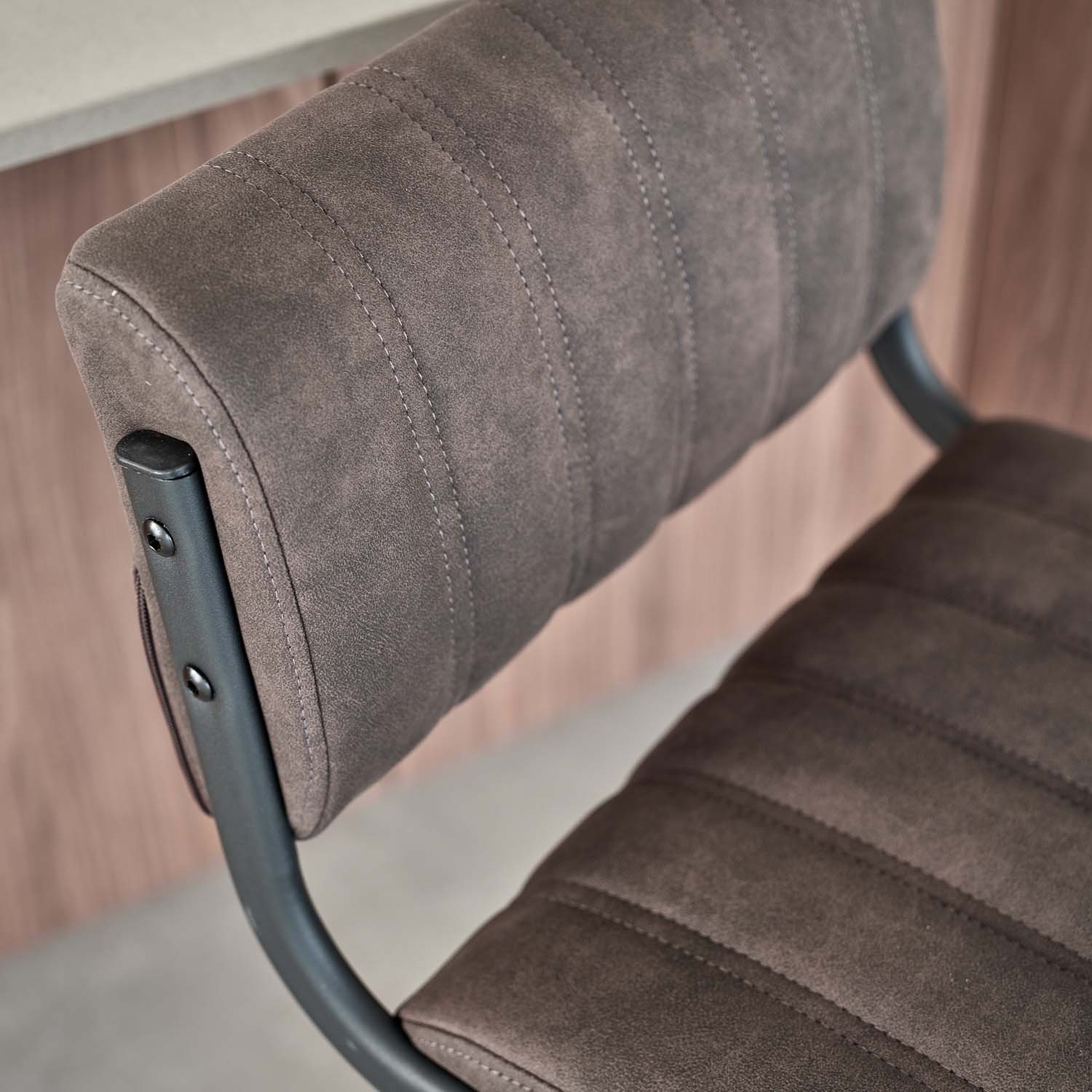 Woods Industrial Bar Stool in Grey Woods Furniture